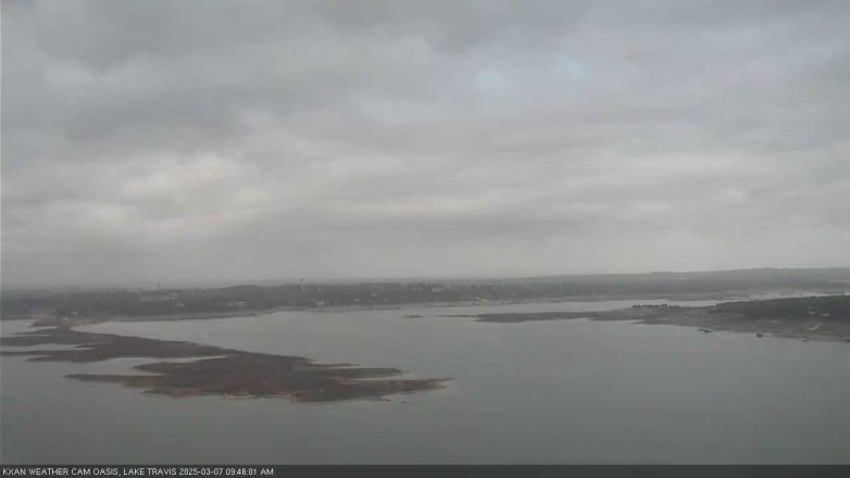 Lake Travis webcam, March 7, 2025 9:45 AM CT