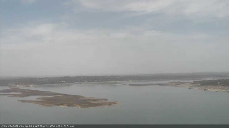 Lake Travis webcam, March 7, 2025 12:00 PM CT