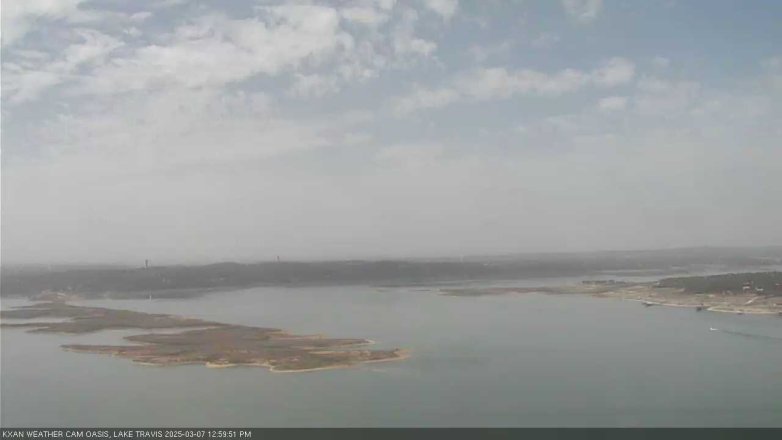 Lake Travis webcam, March 7, 2025 1:00 PM CT