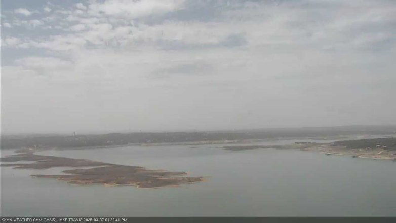 Lake Travis webcam, March 7, 2025 1:25 PM CT