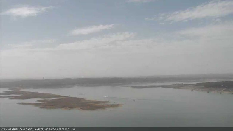 Lake Travis webcam, March 7, 2025 2:25 PM CT