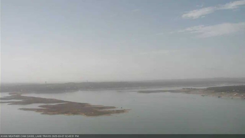 Lake Travis webcam, March 7, 2025 2:45 PM CT