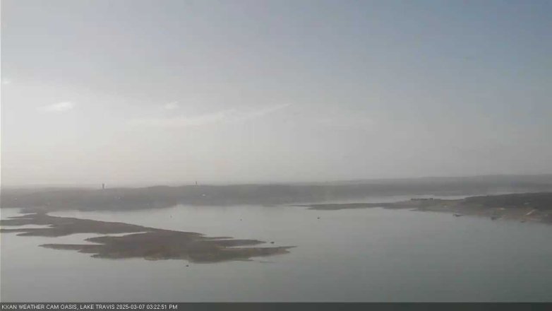 Lake Travis webcam, March 7, 2025 3:25 PM CT