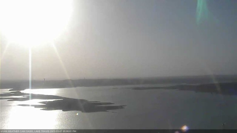 Lake Travis webcam, March 7, 2025 5:00 PM CT