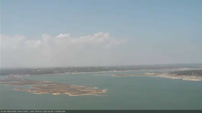 Lake Travis webcam, March 8, 2025 12:00 PM CT