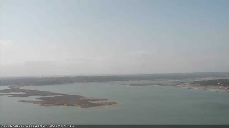Lake Travis webcam, March 8, 2025 2:00 PM CT