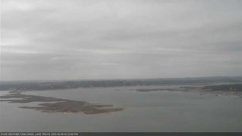 Lake Travis webcam, March 8, 2025 2:25 PM CT