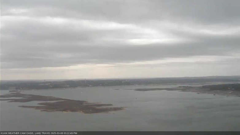Lake Travis webcam, March 8, 2025 3:25 PM CT