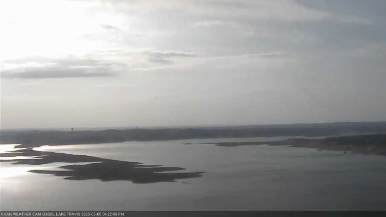 Lake Travis webcam, March 8, 2025 4:25 PM CT