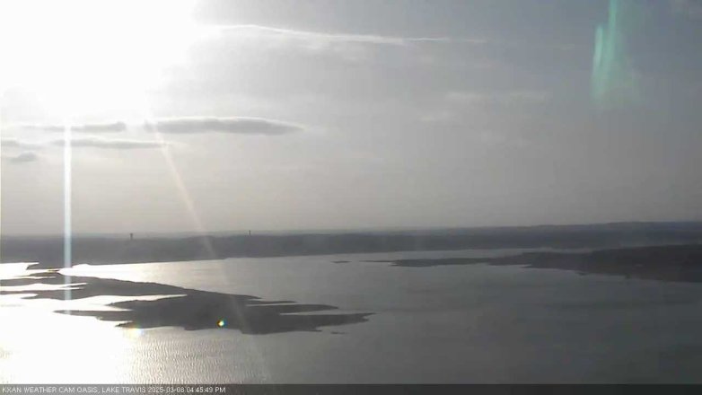 Lake Travis webcam, March 8, 2025 4:45 PM CT
