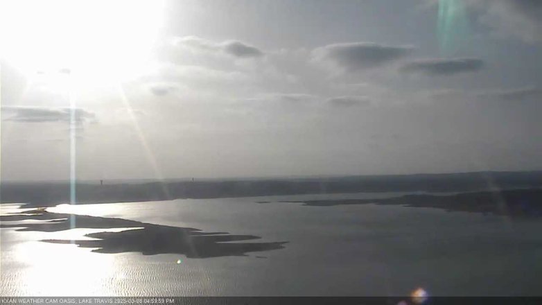 Lake Travis webcam, March 8, 2025 5:00 PM CT