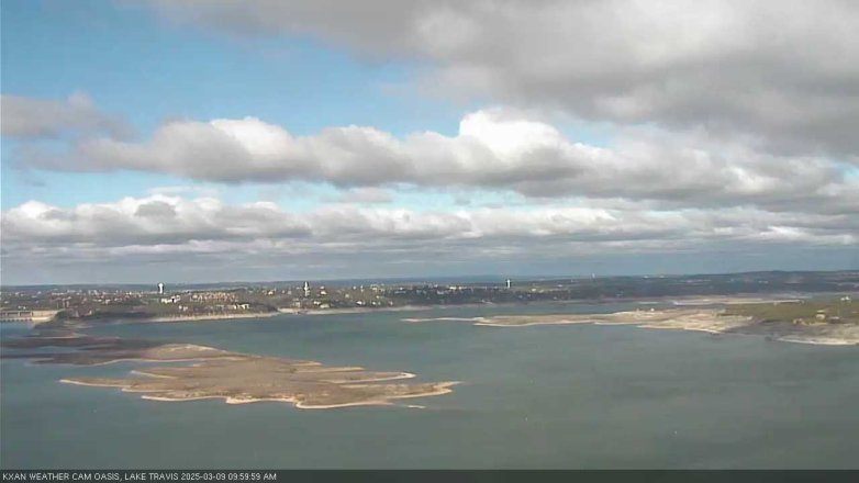 Lake Travis webcam, March 9, 2025 10:00 AM CT