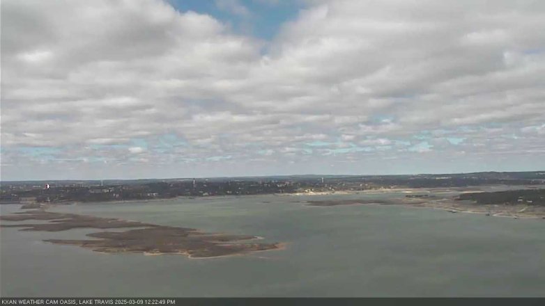 Lake Travis webcam, March 9, 2025 12:25 PM CT