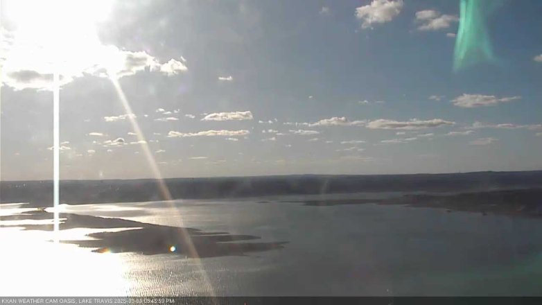 Lake Travis webcam, March 9, 2025 5:45 PM CT