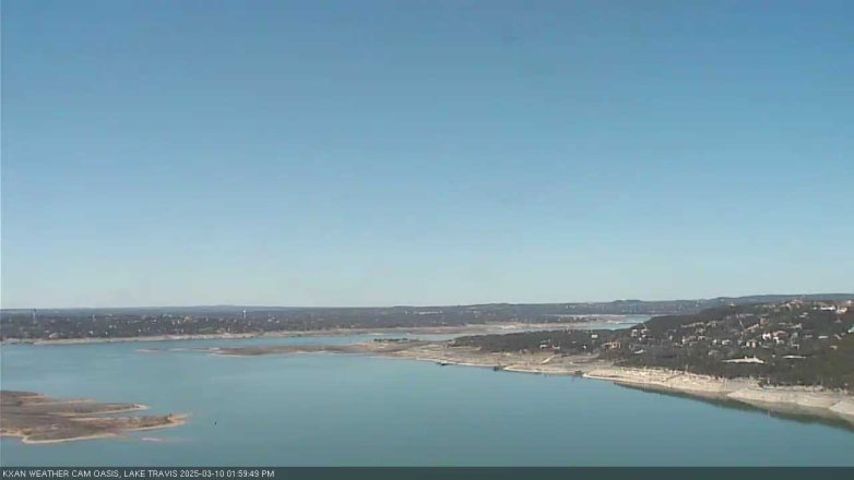 Lake Travis webcam, March 10, 2025 2:00 PM CT