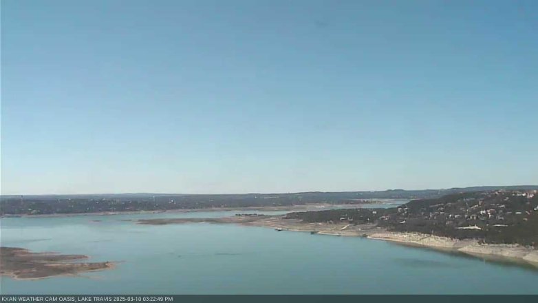 Lake Travis webcam, March 10, 2025 3:25 PM CT