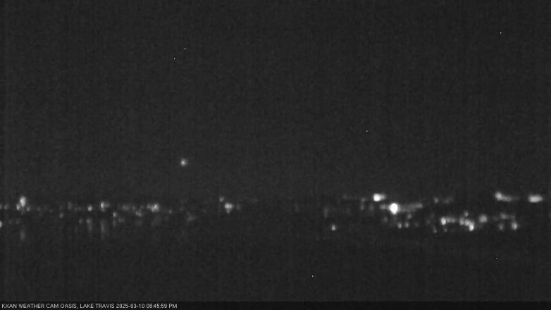 Lake Travis webcam, March 10, 2025 8:45 PM CT