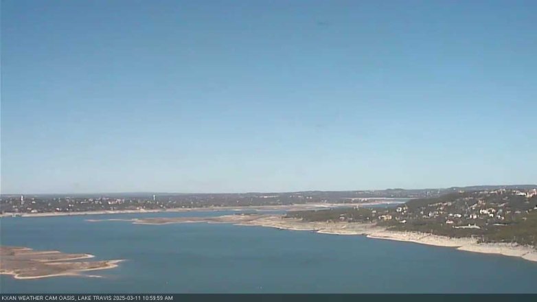 Lake Travis webcam, March 11, 2025 11:00 AM CT