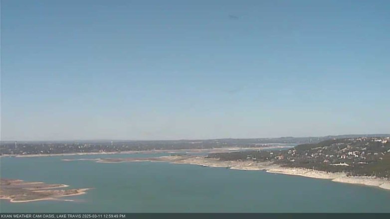 Lake Travis webcam, March 11, 2025 1:00 PM CT