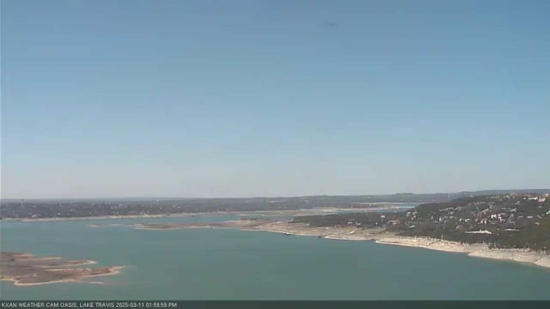 Lake Travis webcam, March 11, 2025 2:00 PM CT