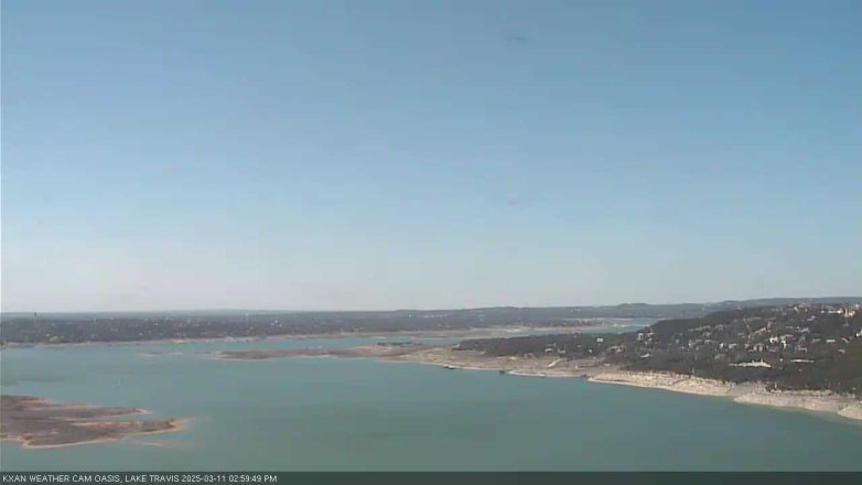 Lake Travis webcam, March 11, 2025 3:00 PM CT