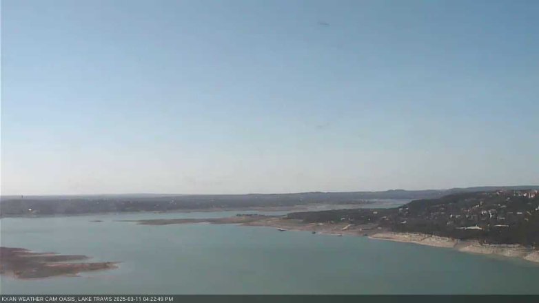 Lake Travis webcam, March 11, 2025 4:25 PM CT