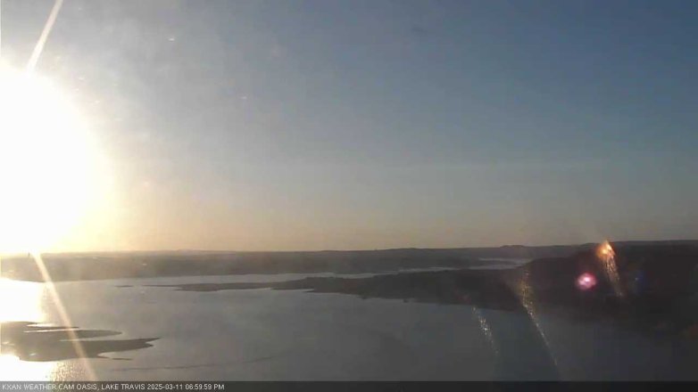 Lake Travis webcam, March 11, 2025 7:00 PM CT