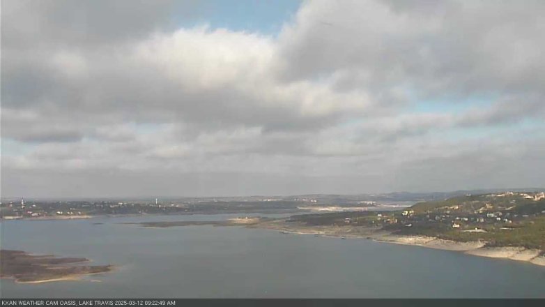 Lake Travis webcam, March 12, 2025 9:25 AM CT