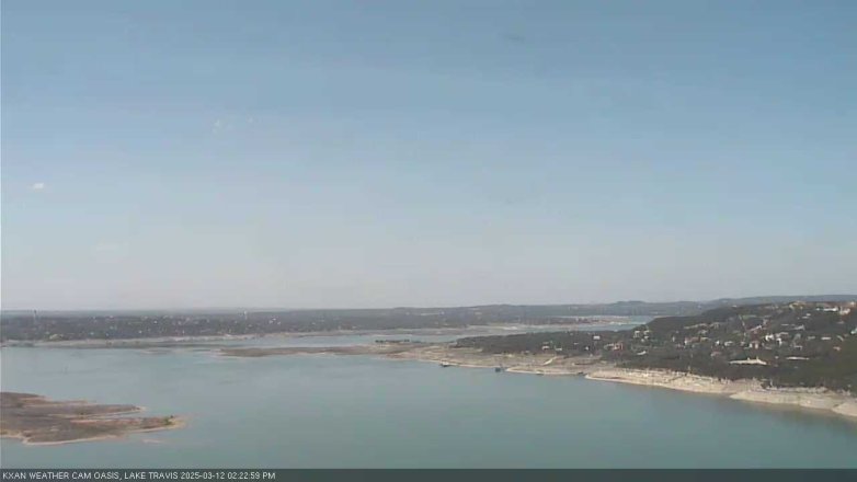 Lake Travis webcam, March 12, 2025 2:25 PM CT