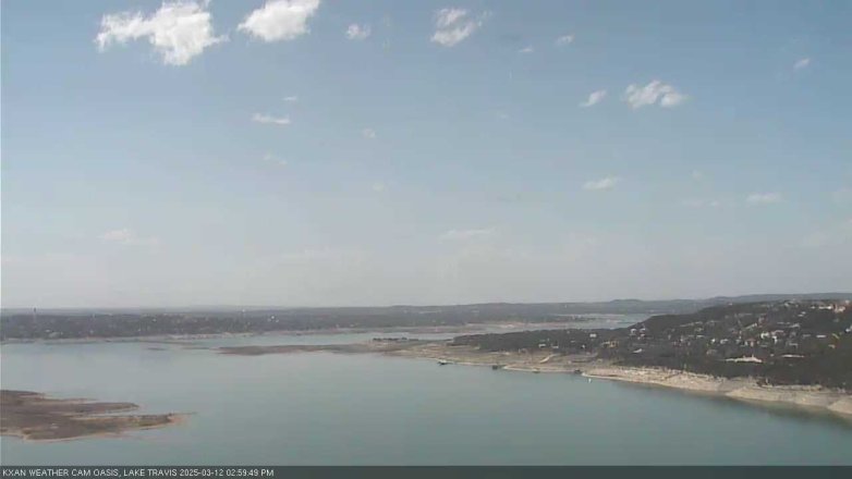 Lake Travis webcam, March 12, 2025 3:00 PM CT