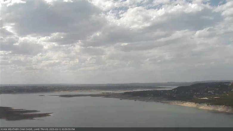 Lake Travis webcam, March 12, 2025 4:00 PM CT