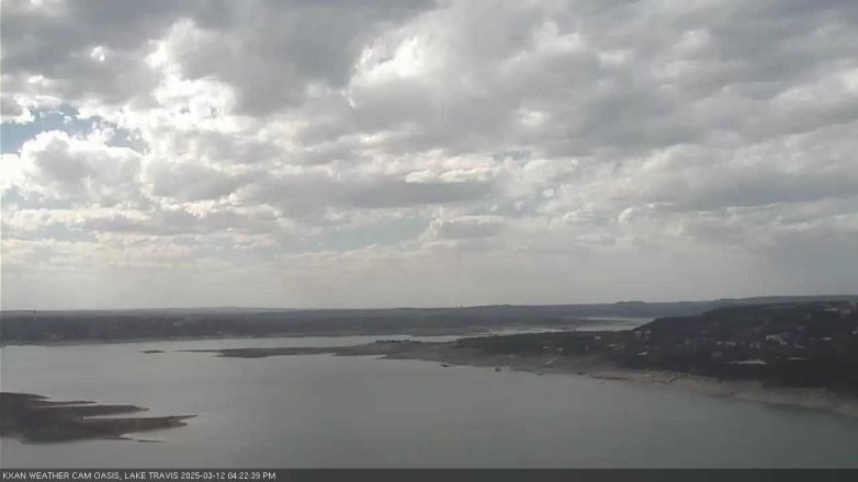 Lake Travis webcam, March 12, 2025 4:25 PM CT