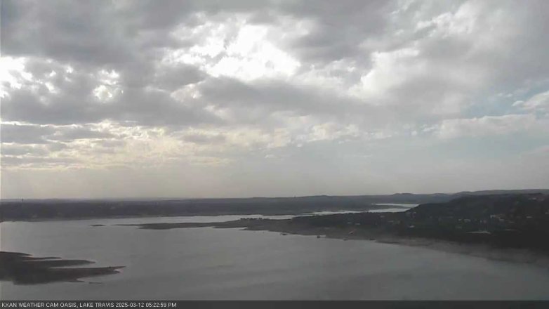 Lake Travis webcam, March 12, 2025 5:25 PM CT