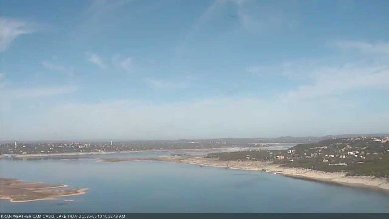 Lake Travis webcam, March 13, 2025 10:25 AM CT