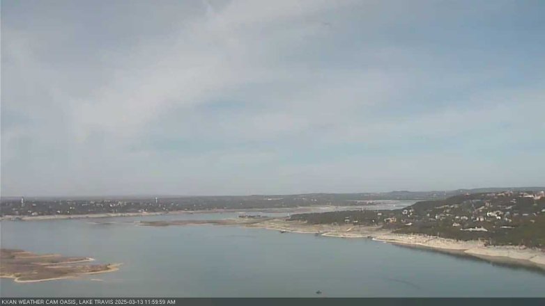 Lake Travis webcam, March 13, 2025 12:00 PM CT