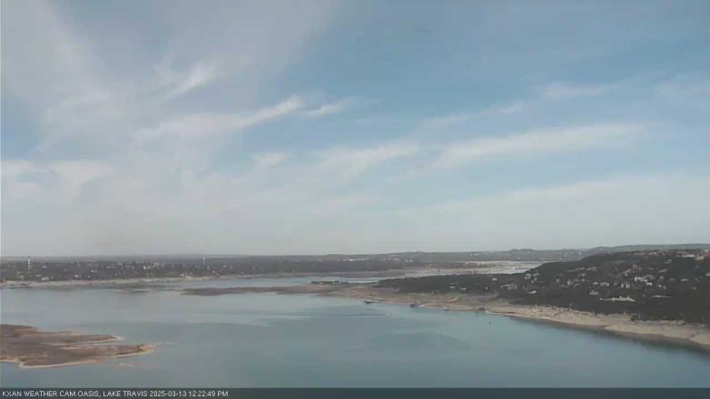 Lake Travis webcam, March 13, 2025 12:25 PM CT