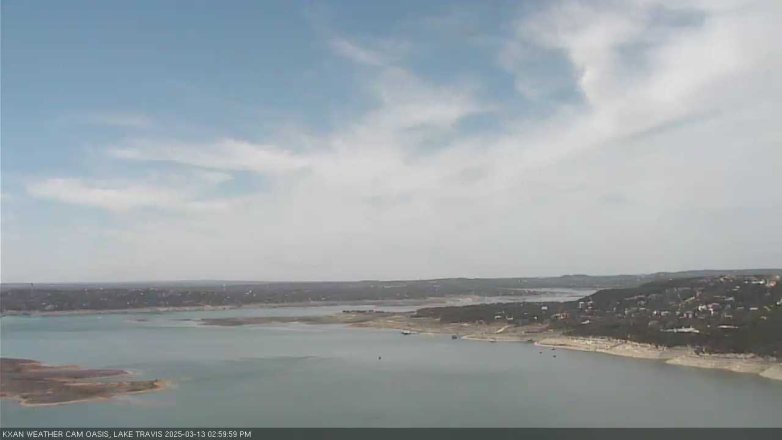 Lake Travis webcam, March 13, 2025 3:00 PM CT