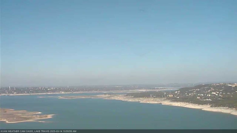 Lake Travis webcam, March 14, 2025 11:00 AM CT