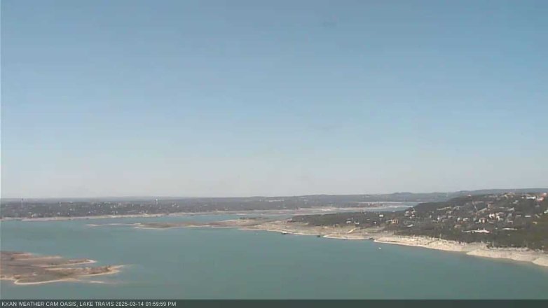 Lake Travis webcam, March 14, 2025 2:00 PM CT