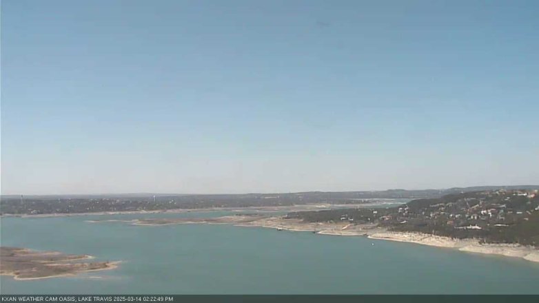 Lake Travis webcam, March 14, 2025 2:25 PM CT