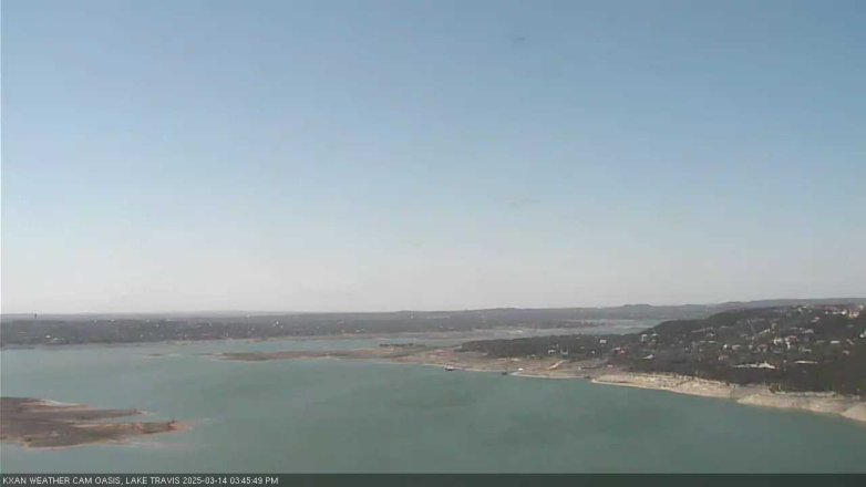 Lake Travis webcam, March 14, 2025 3:45 PM CT