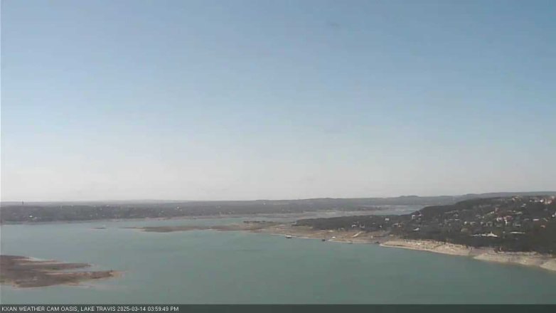 Lake Travis webcam, March 14, 2025 4:00 PM CT