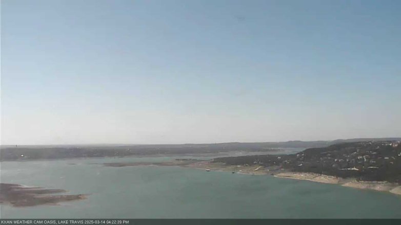 Lake Travis webcam, March 14, 2025 4:25 PM CT