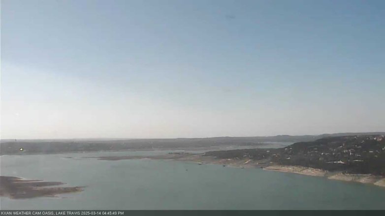 Lake Travis webcam, March 14, 2025 4:45 PM CT