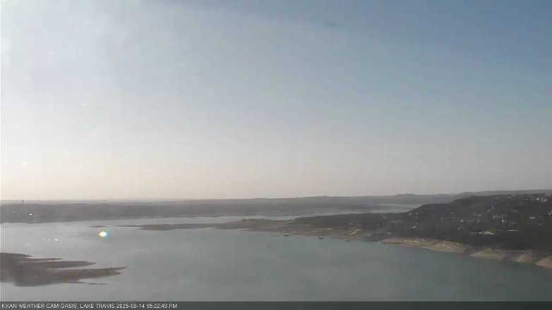 Lake Travis webcam, March 14, 2025 5:25 PM CT