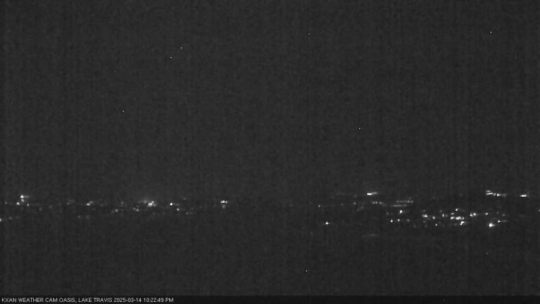 Lake Travis webcam, March 14, 2025 10:25 PM CT