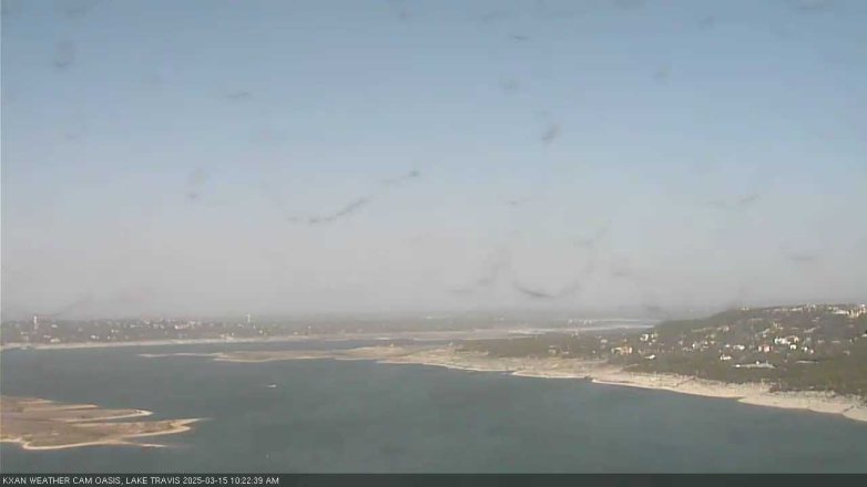 Lake Travis webcam, March 15, 2025 10:25 AM CT