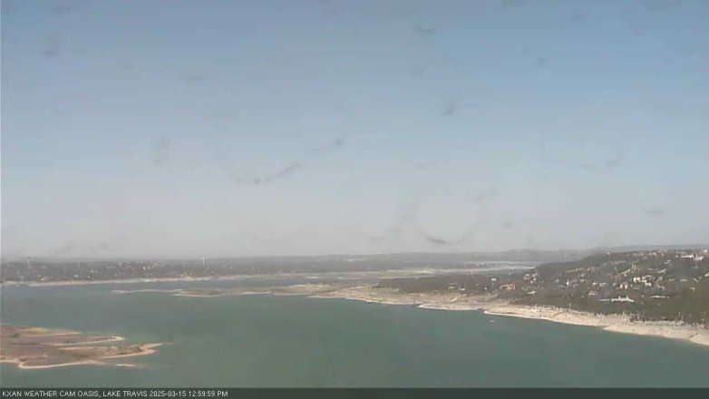 Lake Travis webcam, March 15, 2025 1:00 PM CT