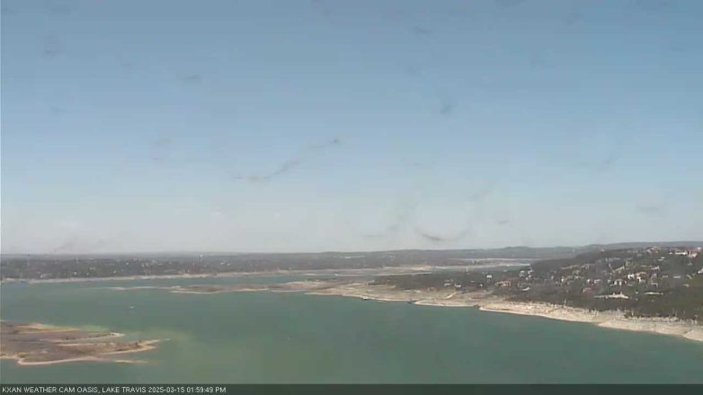 Lake Travis webcam, March 15, 2025 2:00 PM CT
