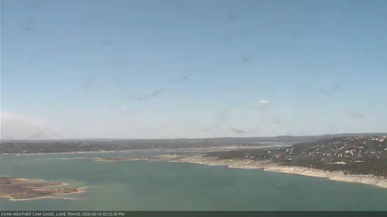 Lake Travis webcam, March 15, 2025 2:25 PM CT